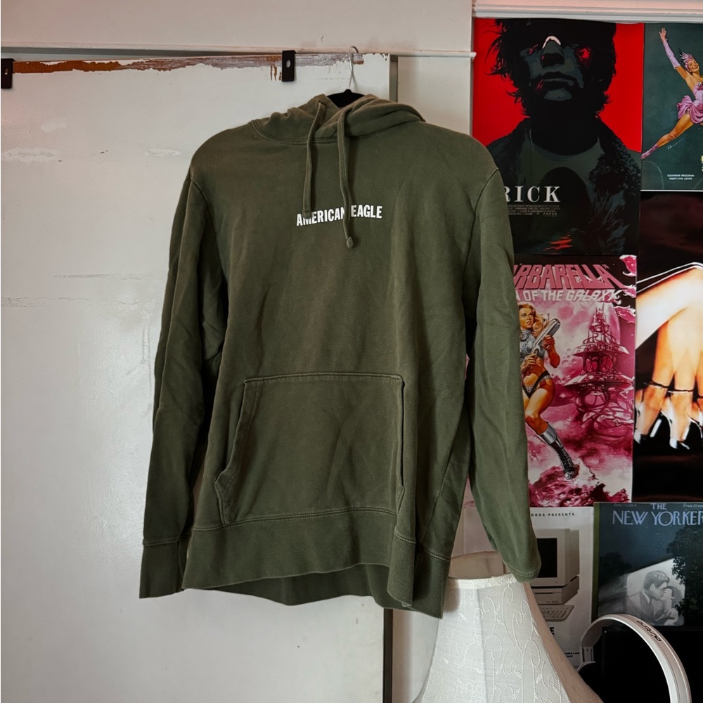 American Eagle Outfitters Olive Hoodie
